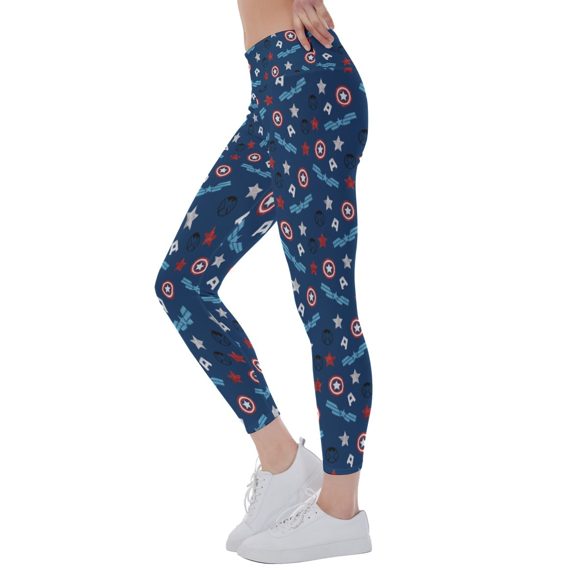 American Superhero - Women's Yoga Leggings