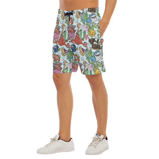 Fish Are Friends Reef - Men’s Pocket Beach Shorts