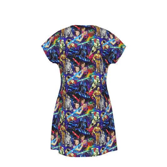 Galaxy Saga - Women's T-Shirt Dress