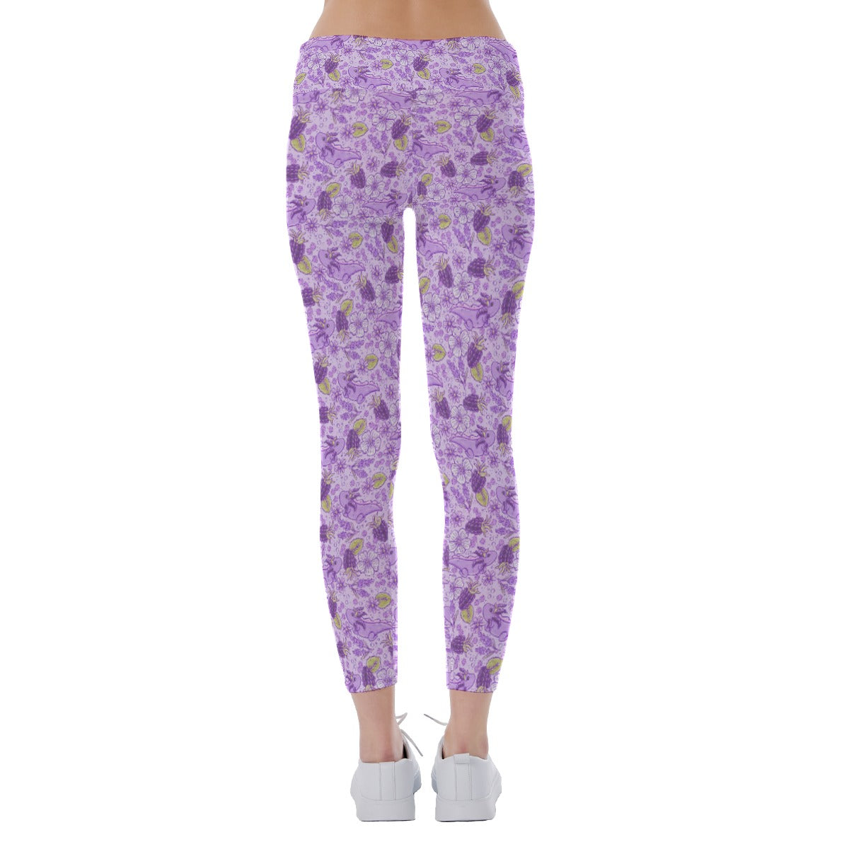 Fruitimals - Blackberry Axolotls - Women's Yoga Leggings