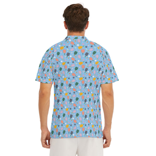 Pickleball and Cocktails - Men's Polo Shirt