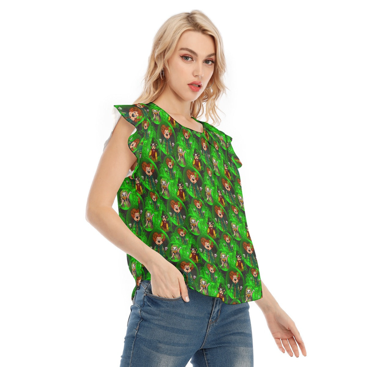Wicked Witches’ Coven - Women’s Flutter Sleeve Top