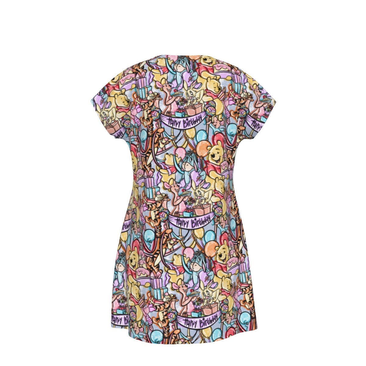 Birthday Bash in the Woods - Women's T-Shirt Dress