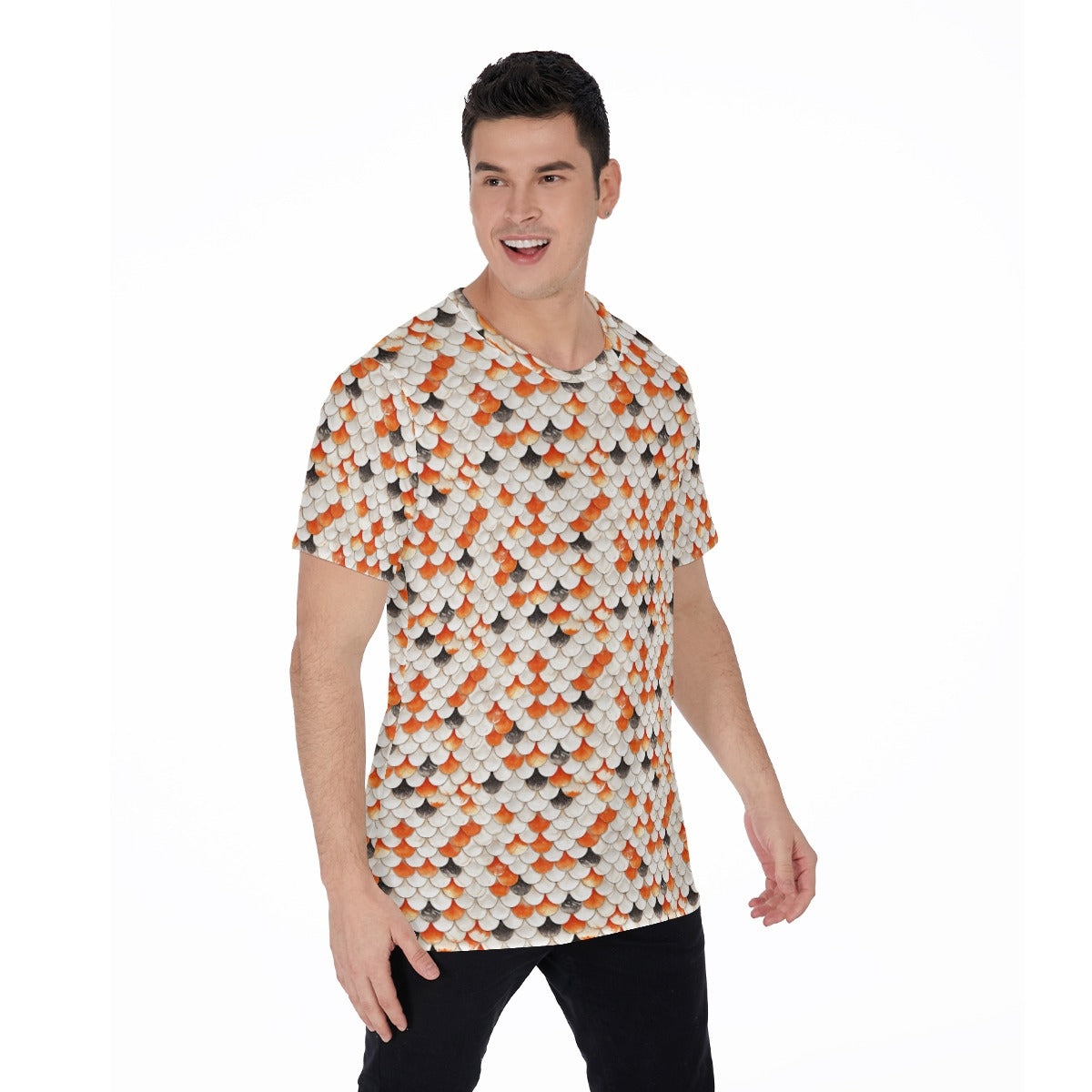 Animal Print - Koi Fish - Men's Short Sleeve T-Shirt