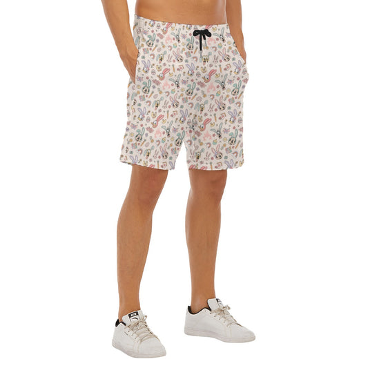 Springtime Friends Celebration Fun - Men’s Pocket Beach Shorts