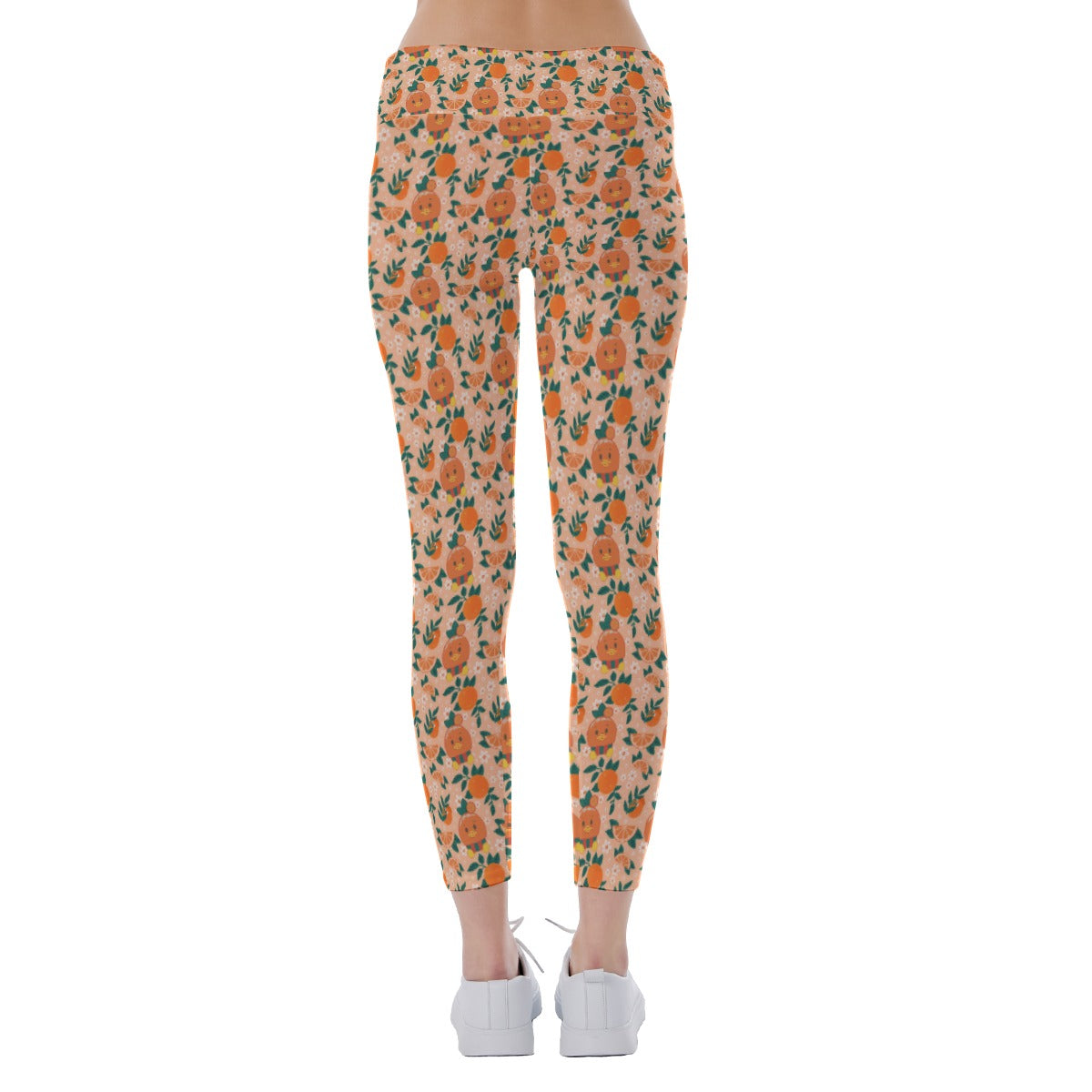 Juicy Citrus Friend - Women's Yoga Leggings