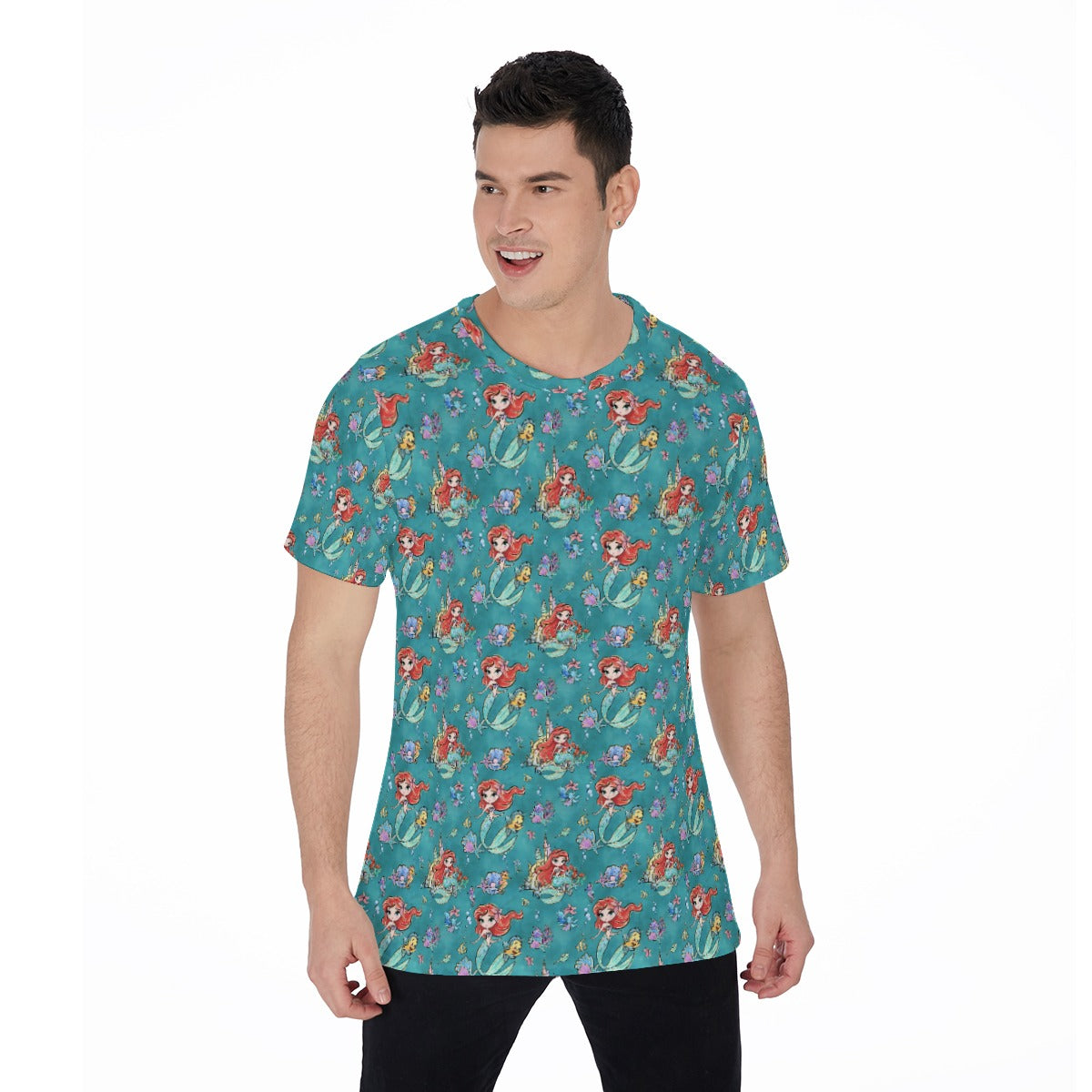 Whimsical Ocean Princess - Men's Short Sleeve T-Shirt