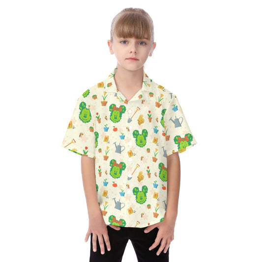 Spring Flower & Garden Festivalival - Kid's Hawaiian Button Up Shirt