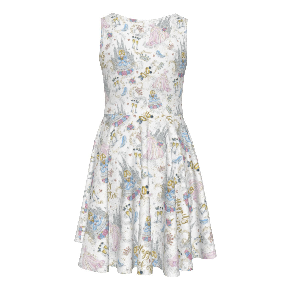 Happily Ever After Weddings - Kid's Sleeveless Skater Dress