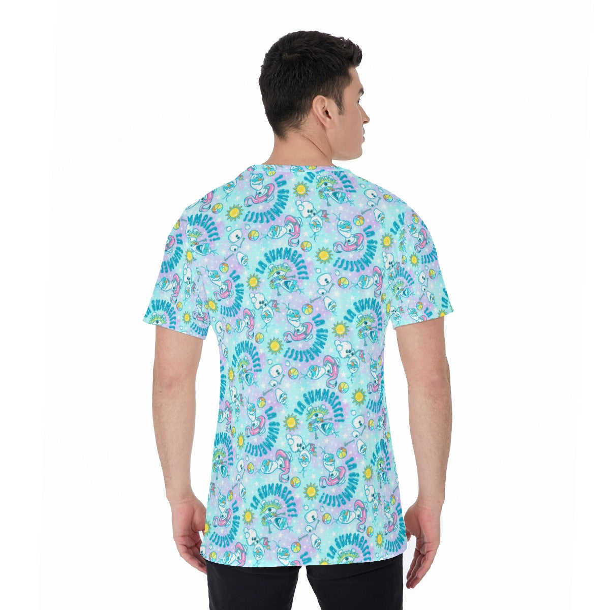 Sun-Kissed Snow Friend - Men's Short Sleeve T-Shirt