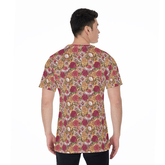Fairytale Florals – Timeless Tale Blooms - Men's Short Sleeve T-Shirt