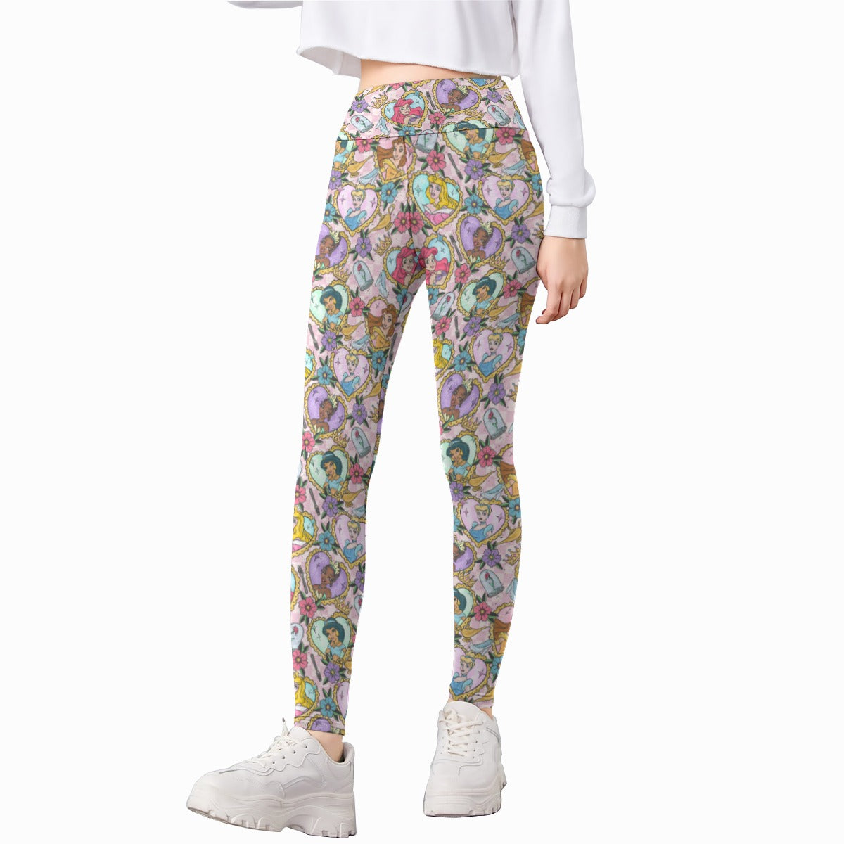 Tattoo Hearts Royal Icons - Kid's Leggings