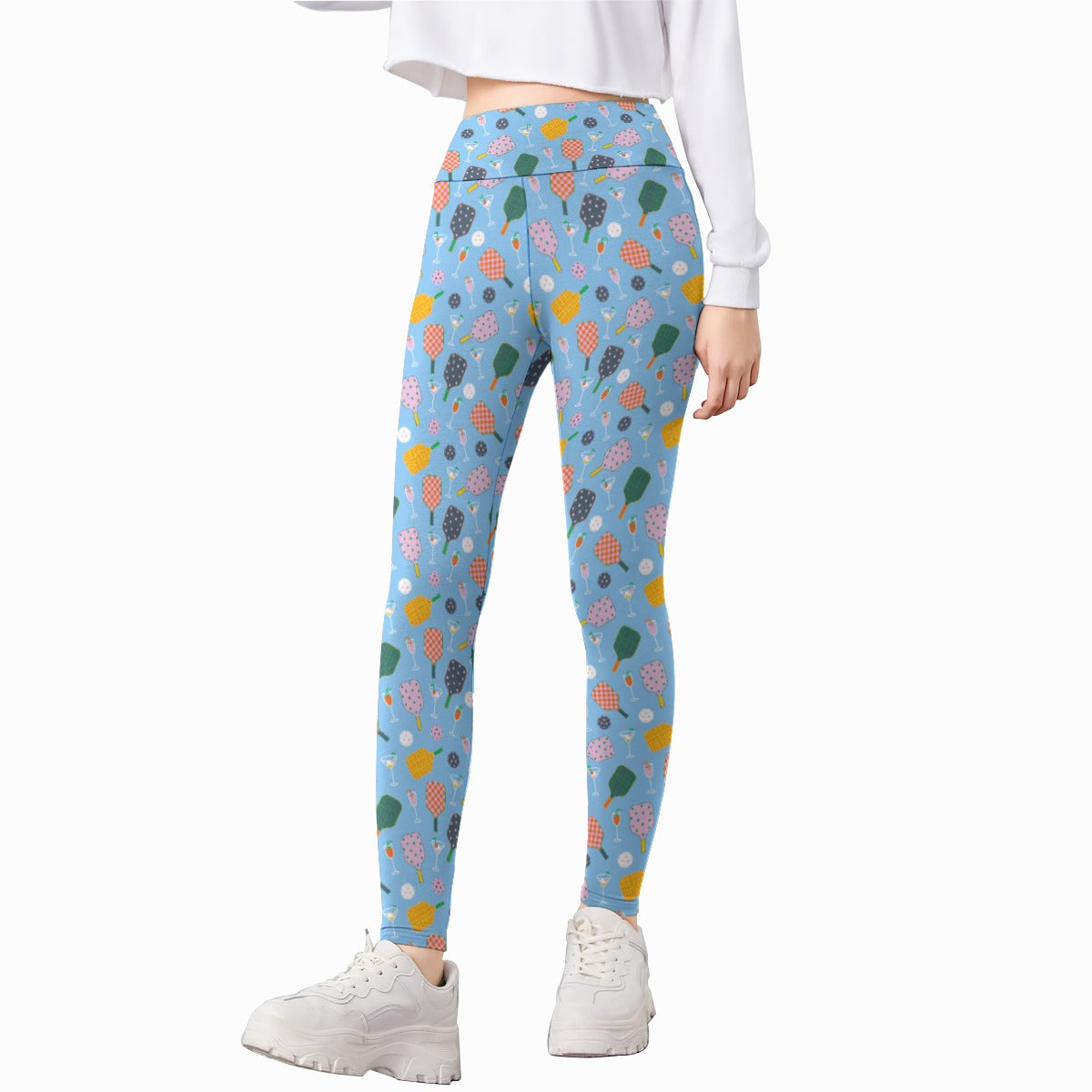 Pickleball and Cocktails - Kid's Leggings