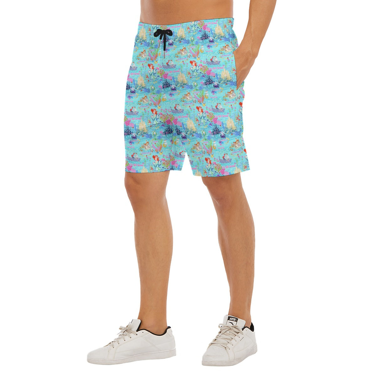 Ocean Wonderland Dreams - Men’s Pocket Beach Shorts