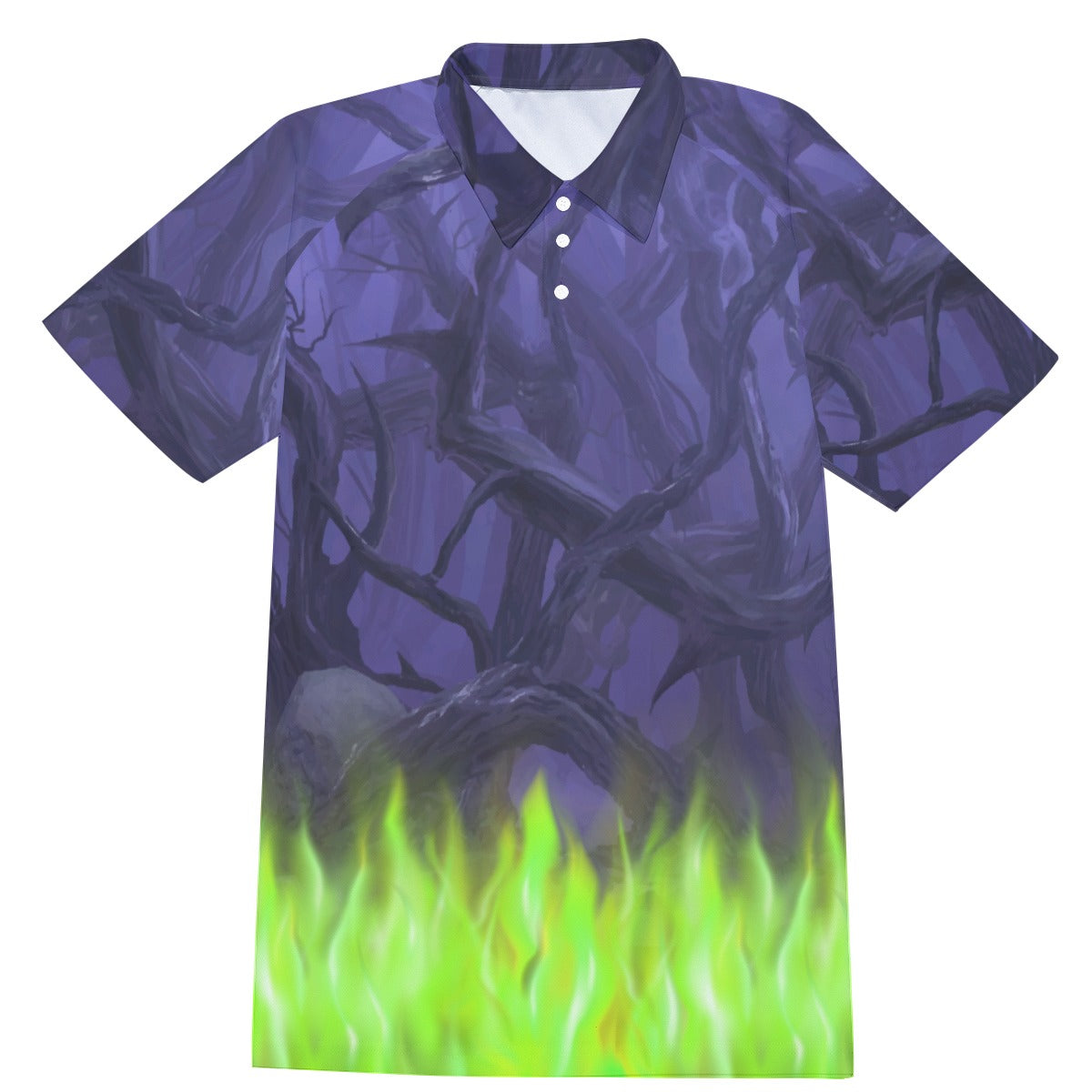 Enchanted Thorn Forest - Men's Polo Shirt