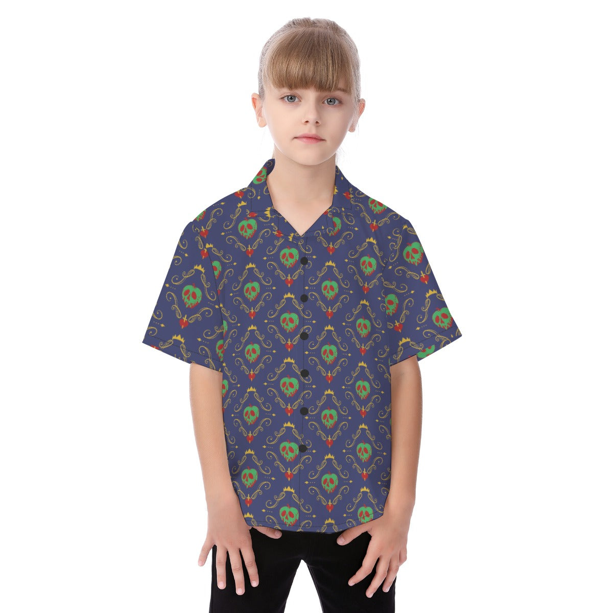 Poison Apple - Kid's Hawaiian Button Up Shirt