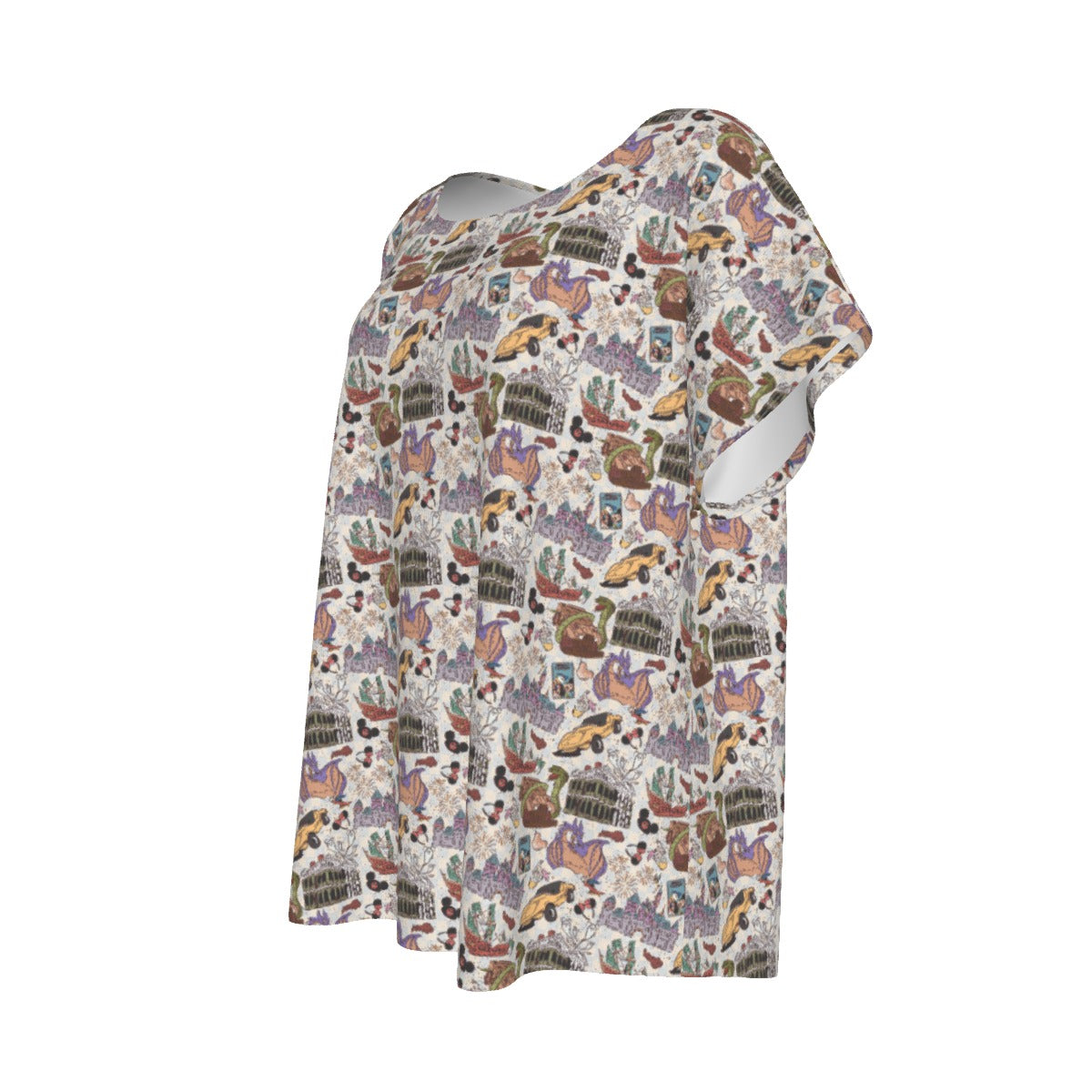 West Coast DLR - Women’s Relaxed Fit Scoop Tee