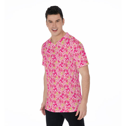 Fruitimals - Raspberry Foxes - Men's Short Sleeve T-Shirt