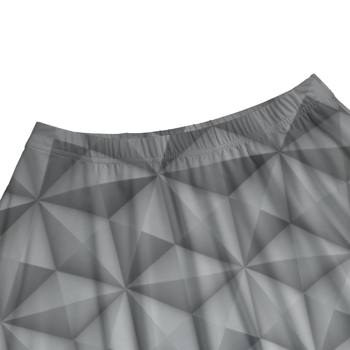Geometric Silver Sphere - Women’s Pocket Midi Skirt