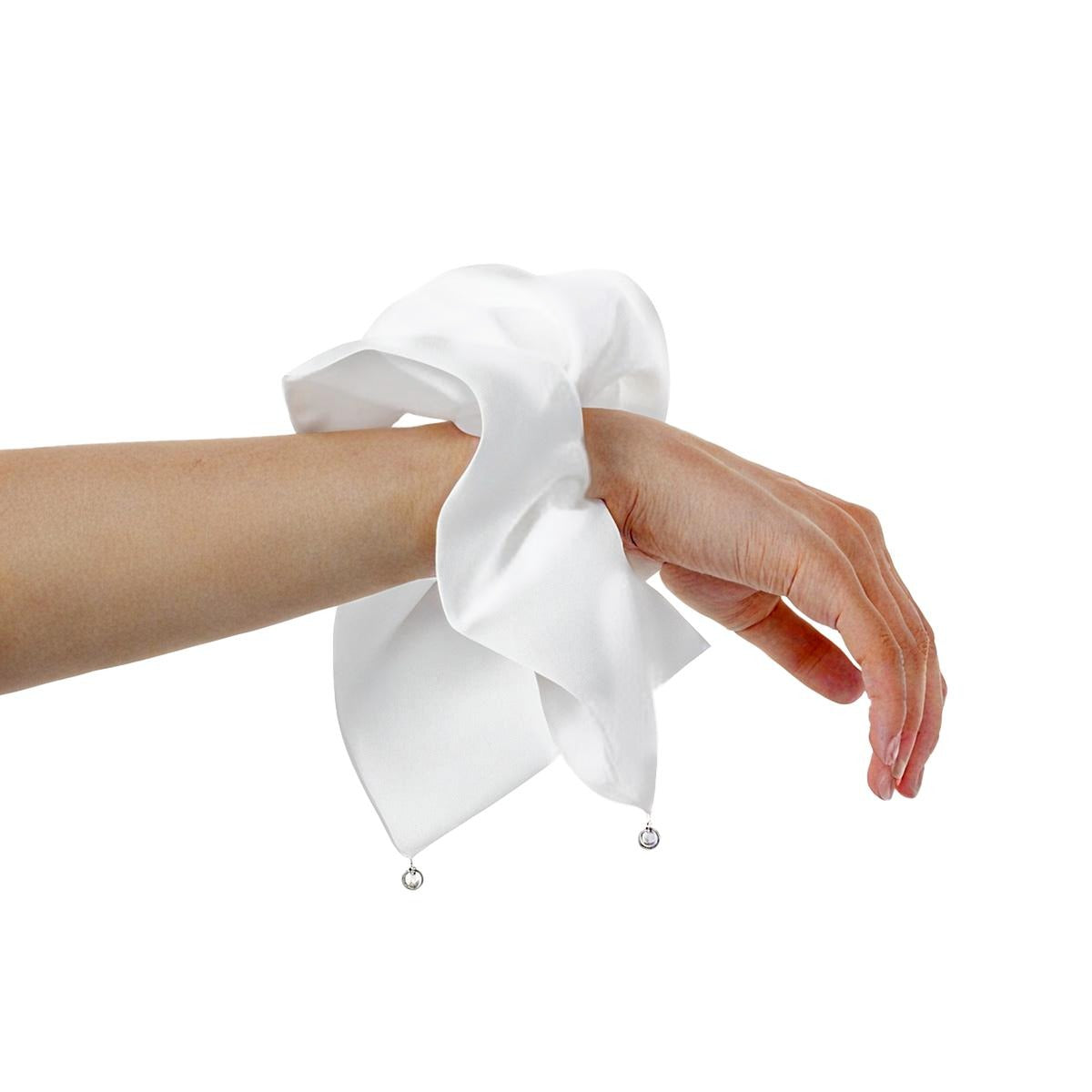 Pick Any Print from our Shop - Pearl Satin Hair Tie