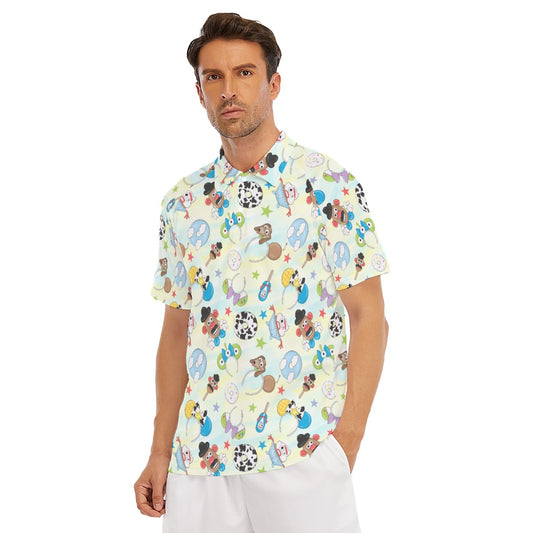 Playful Toy Style Icons - Men's Polo Shirt