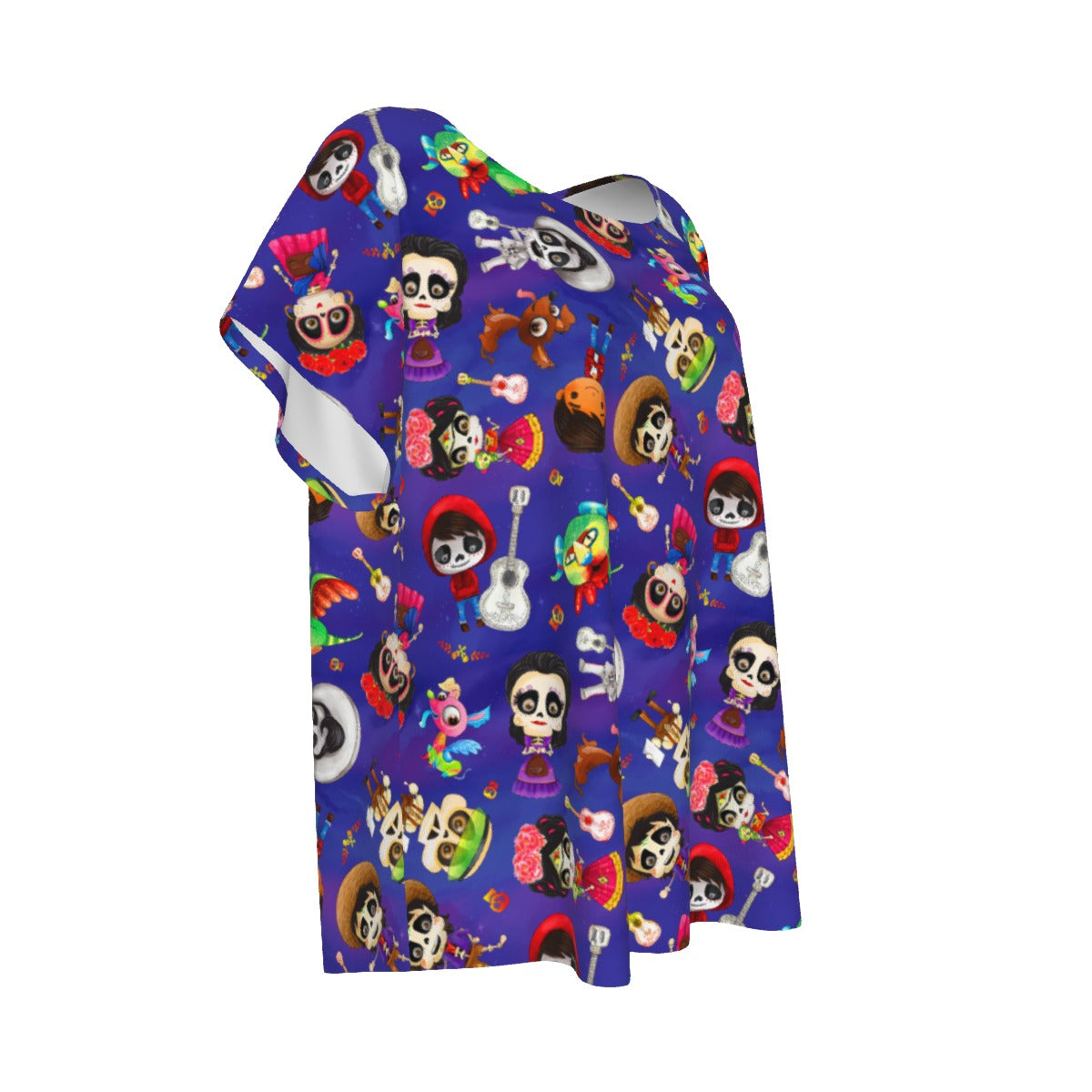 Poco Loco Día de Muertos - Women’s Relaxed Fit Scoop Tee