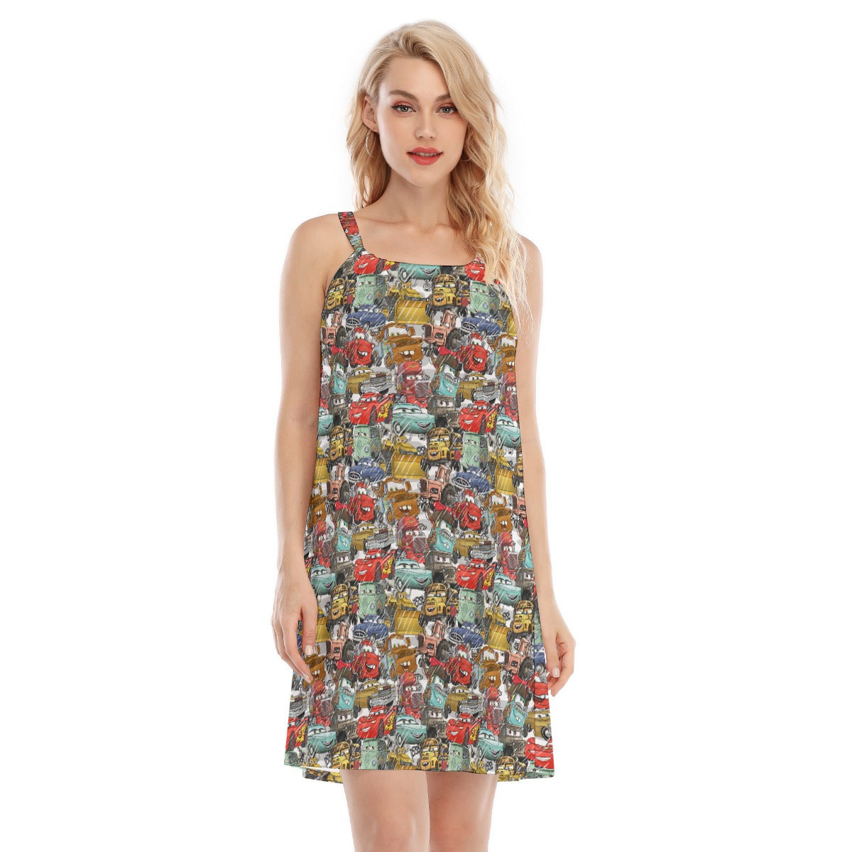 Racing Legends Sketch - Women’s Adjustable Sundress
