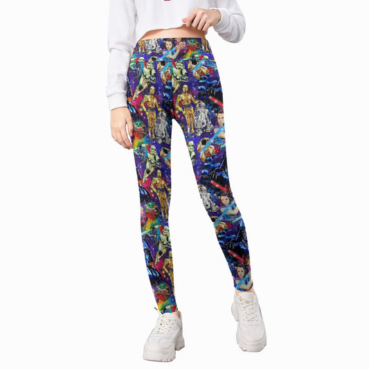 Galaxy Saga - Kid's Leggings