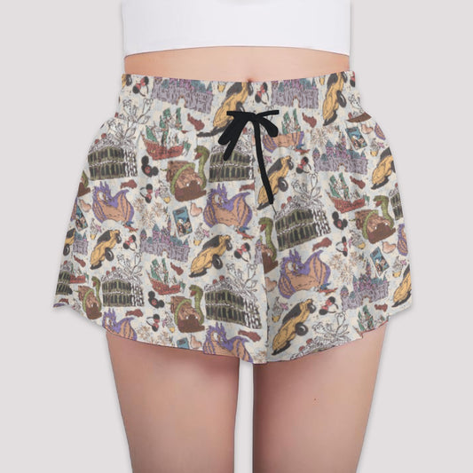 West Coast DLR - Girls’ Flowy Pocket Shorts