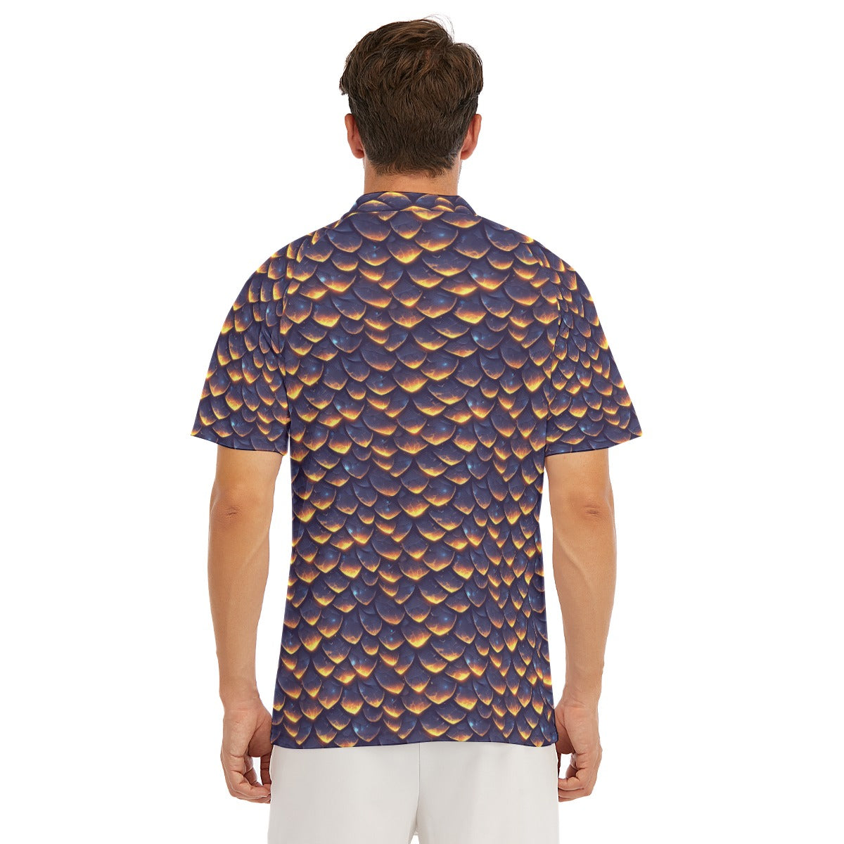 Animal Print - Dragon - Men's Polo Shirt