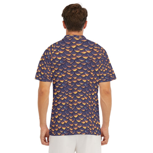 Animal Print - Dragon - Men's Polo Shirt