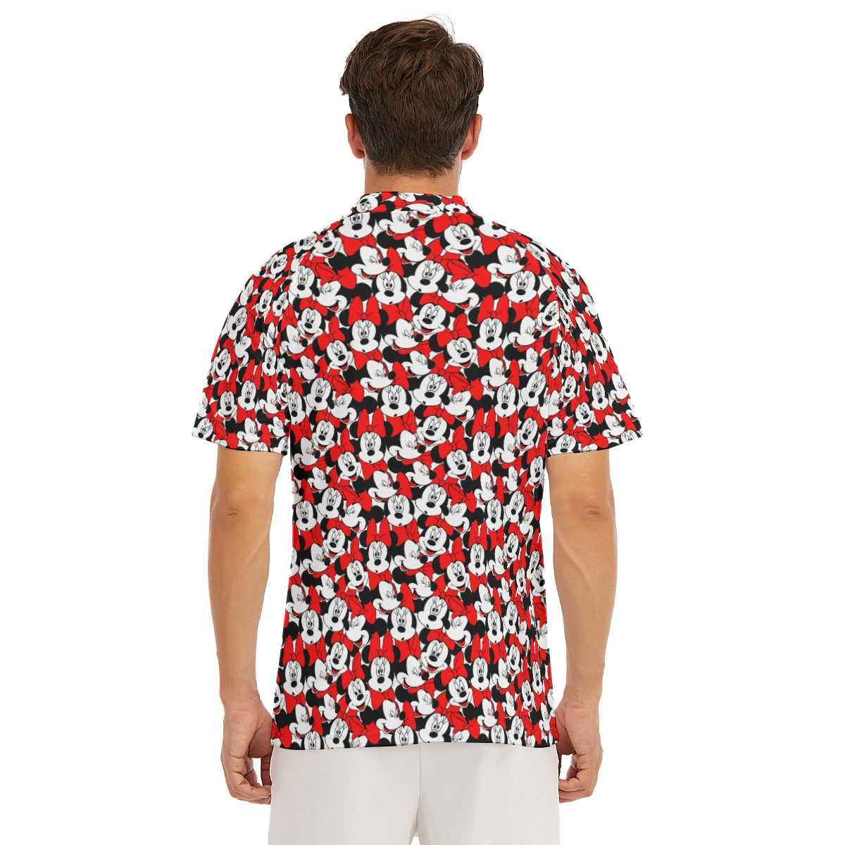 Many Faces of Polka Dot Mouse - Men's Polo Shirt