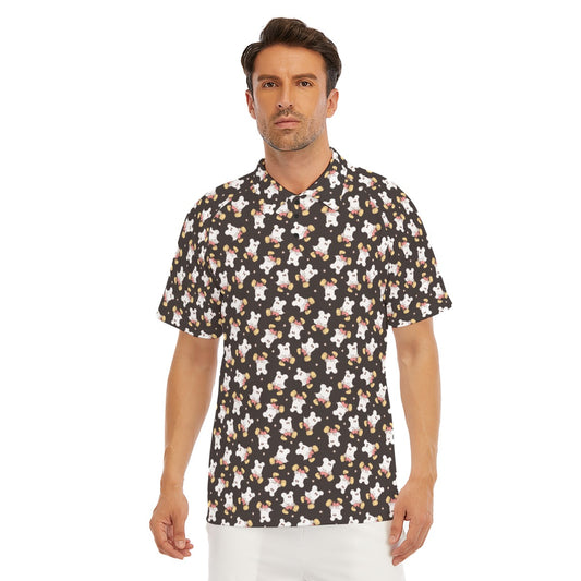 Ghostly Mouse - Men's Polo Shirt