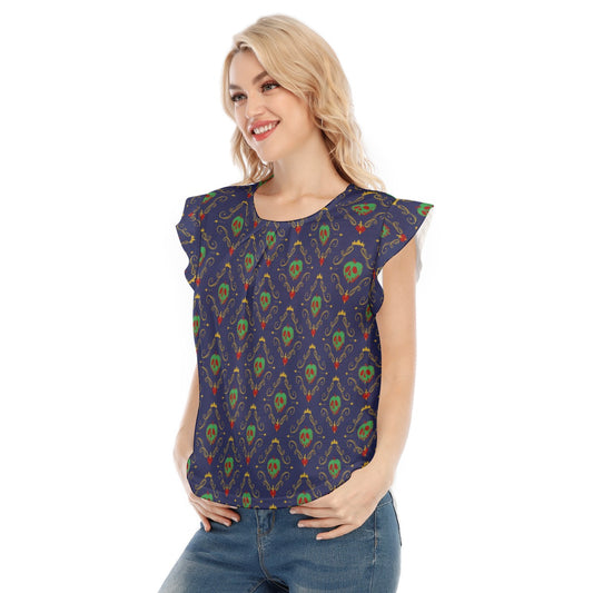 Poison Apple - Women’s Flutter Sleeve Top