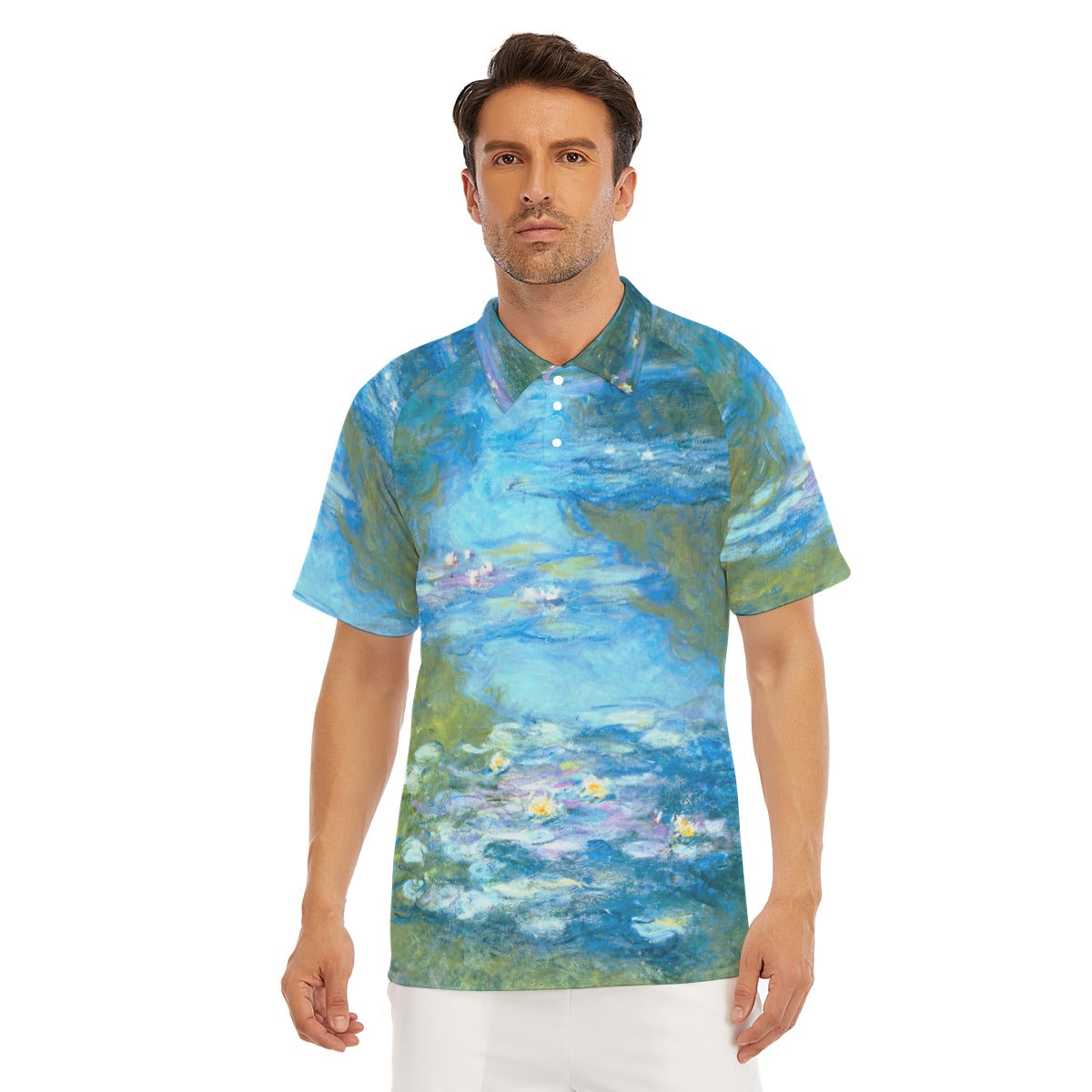 Monet Water Lillies - Men's Polo Shirt