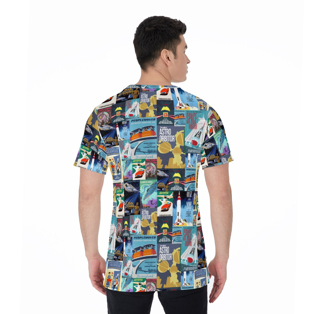 Vintage Tomorrow Ride Posters - Men's Short Sleeve T-Shirt