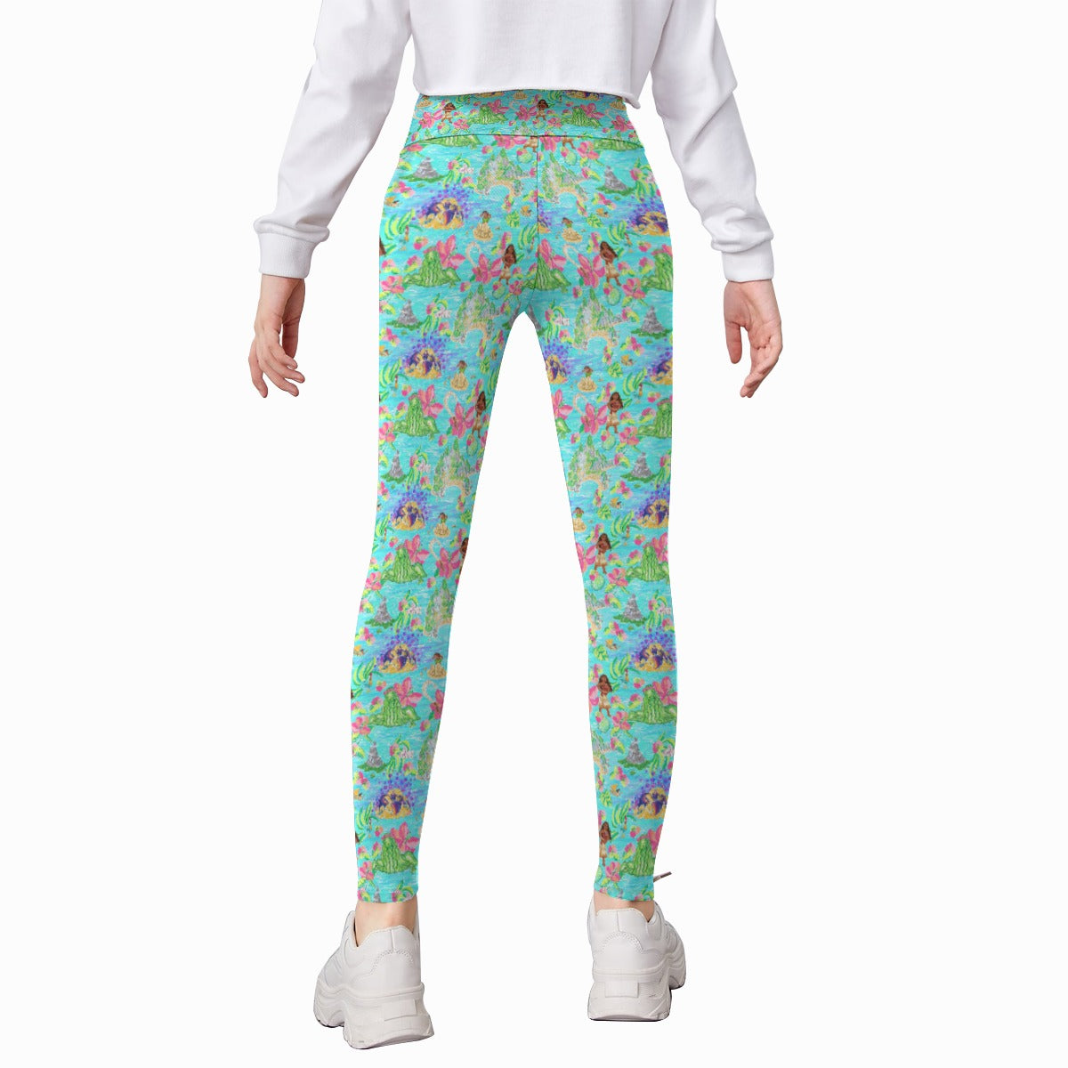 Tropical Island Paradise - Kid's Leggings