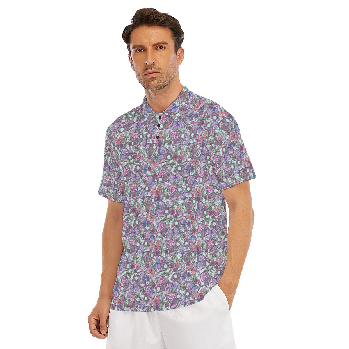 Butterfly Planchettes - Men's Polo Shirt