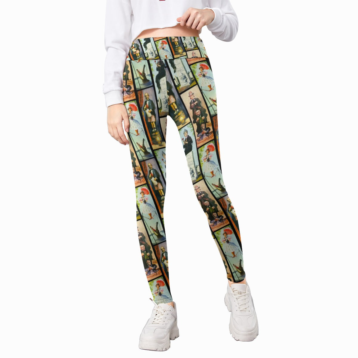 Stretch Room Portraits - Kid's Leggings