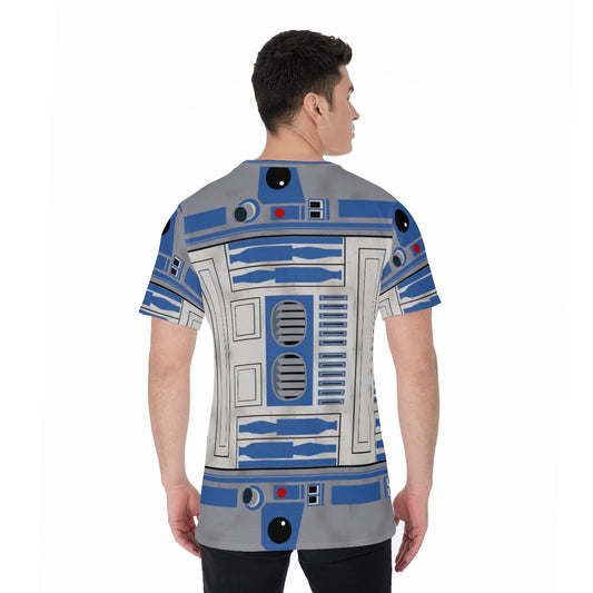 Little Blue Droid - Men's Short Sleeve T-Shirt