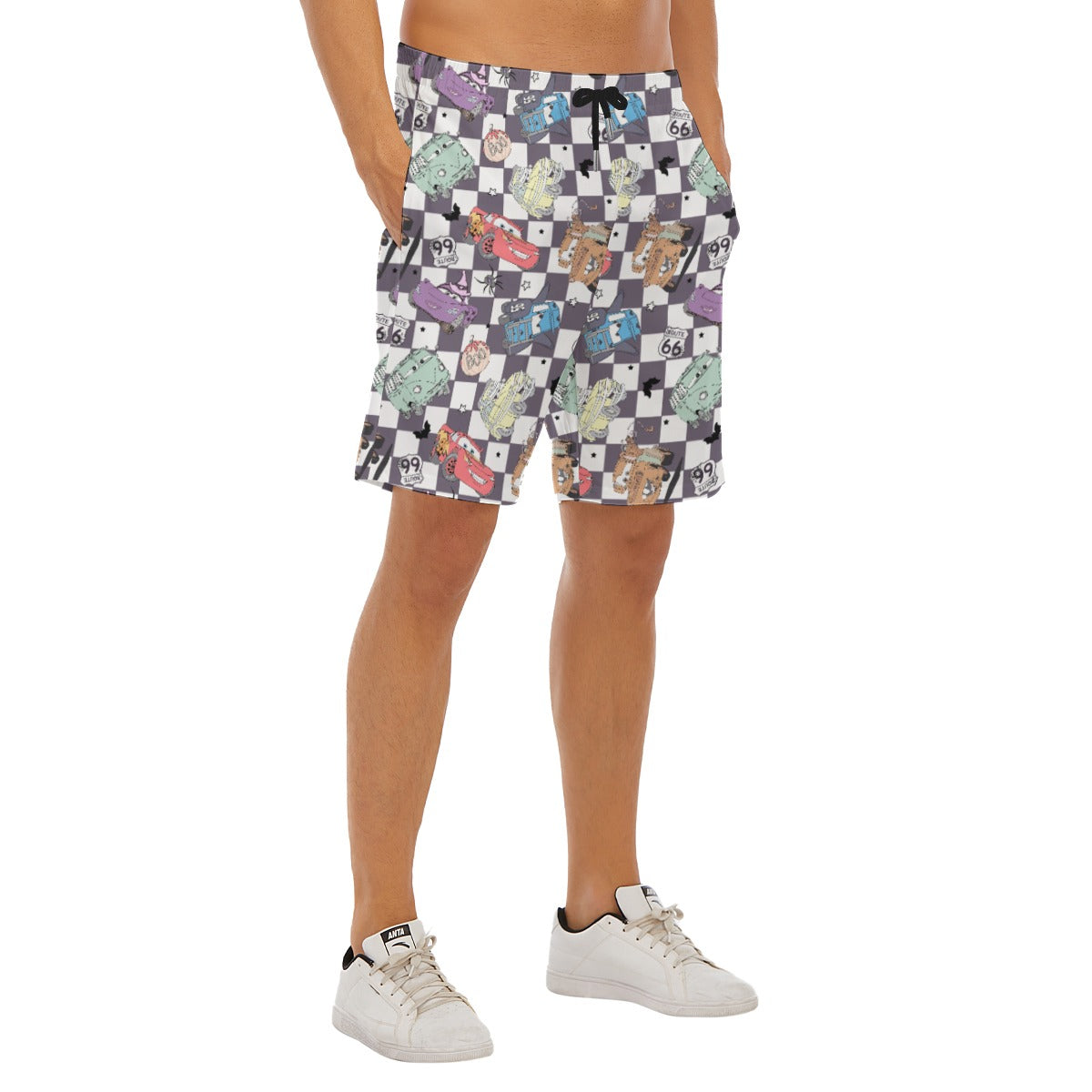 Halloween Racing Crew - Men’s Pocket Beach Shorts
