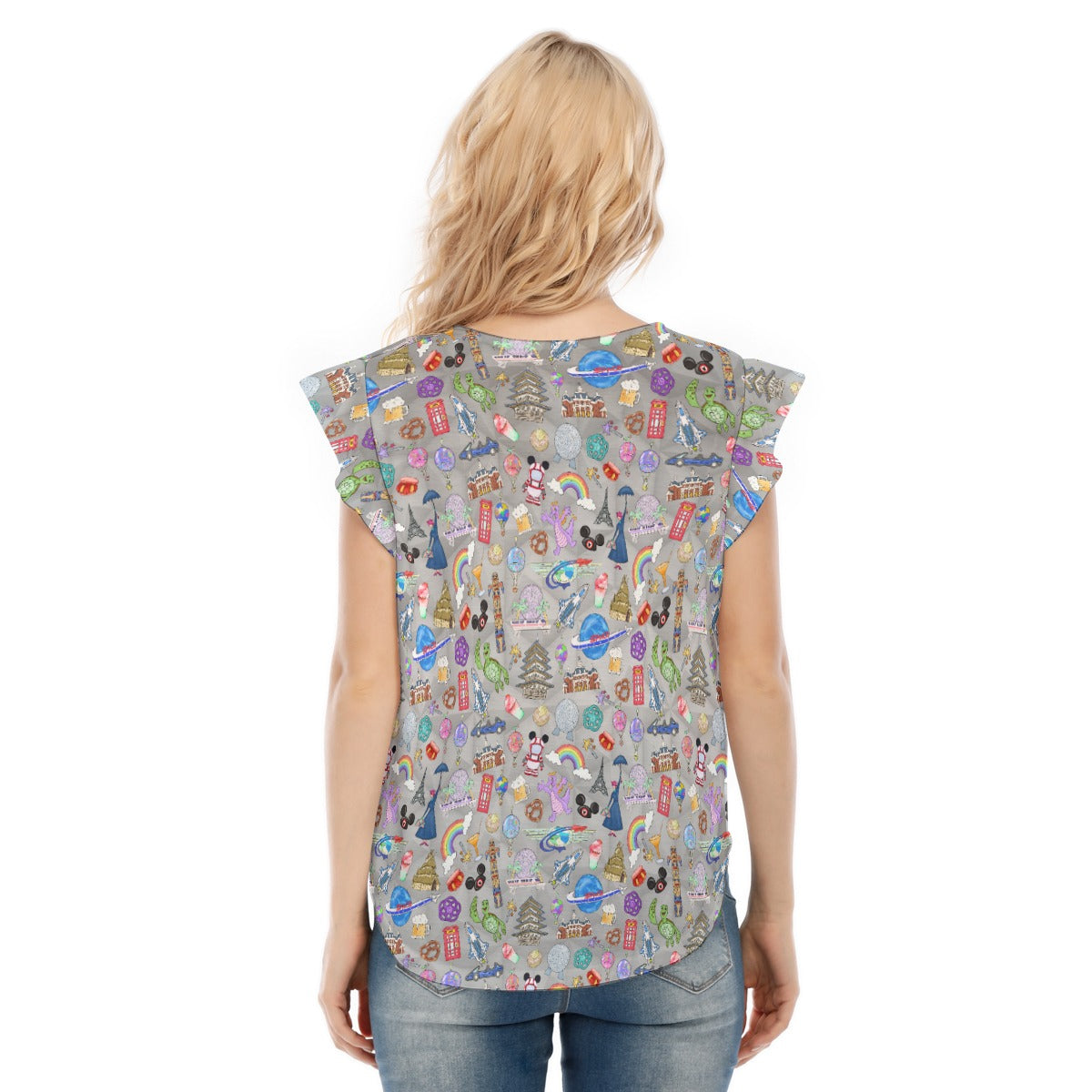 EC Around The World Experience - Women’s Flutter Sleeve Top