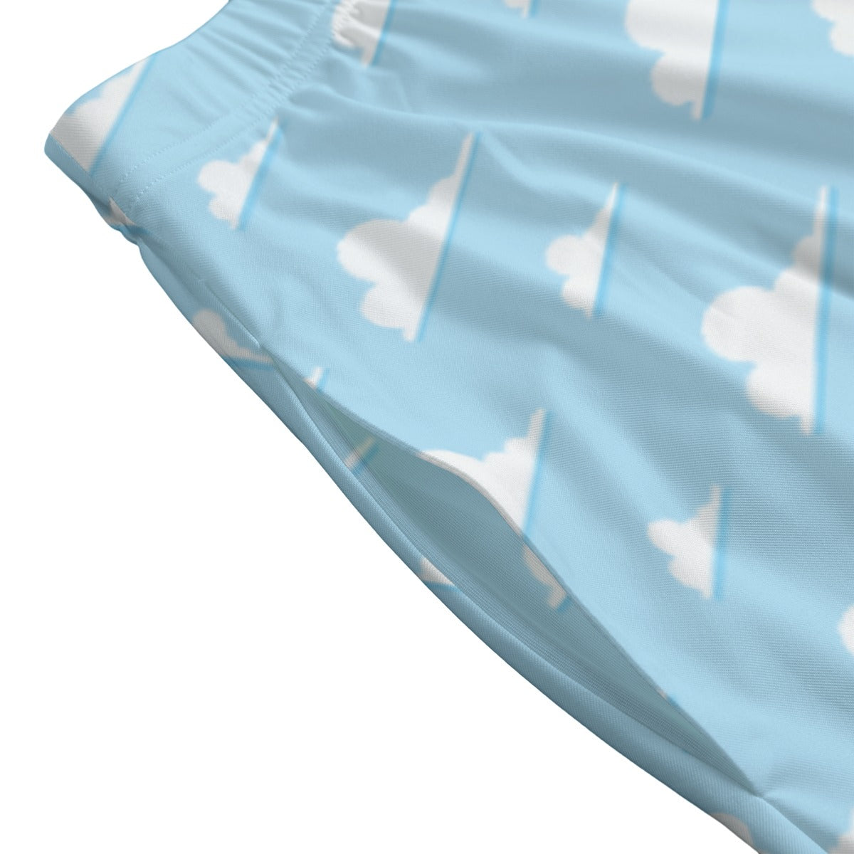 Andy’s Room Clouds - Women’s Pocket Midi Skirt