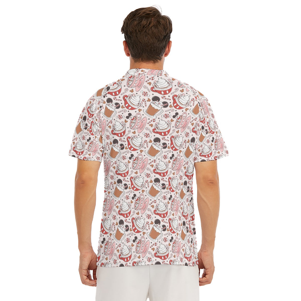 Magic Mouse Hot Chocolate - Men's Polo Shirt
