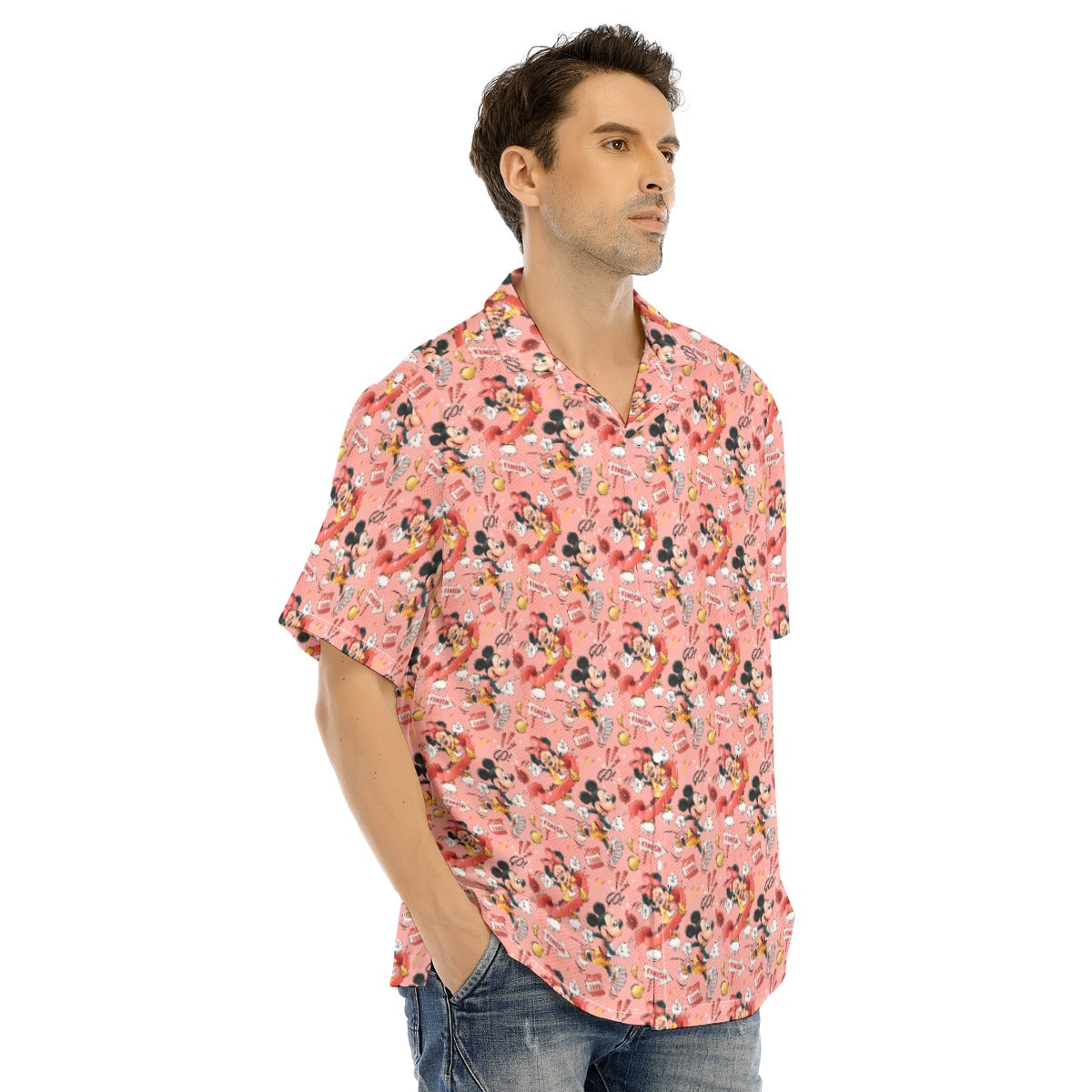 Power Couple Race Ready - Men's Hawaiian Button Up Shirt