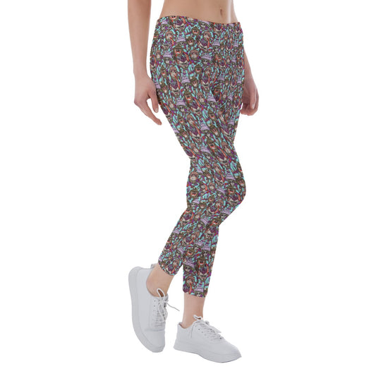Island Coconut Pirates - Women's Yoga Leggings
