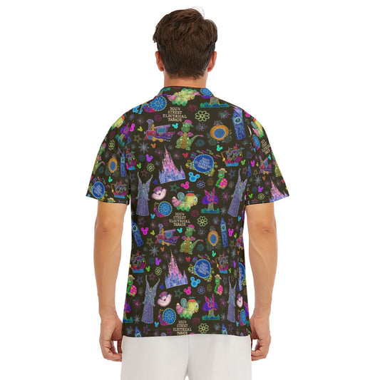 Main Street Neon Parade - Men's Polo Shirt