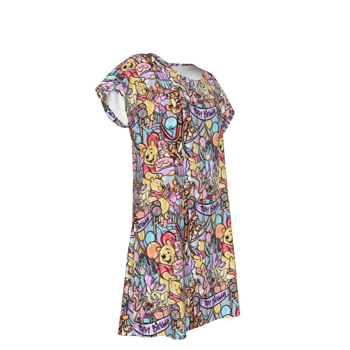 Birthday Bash in the Woods - Women's T-Shirt Dress