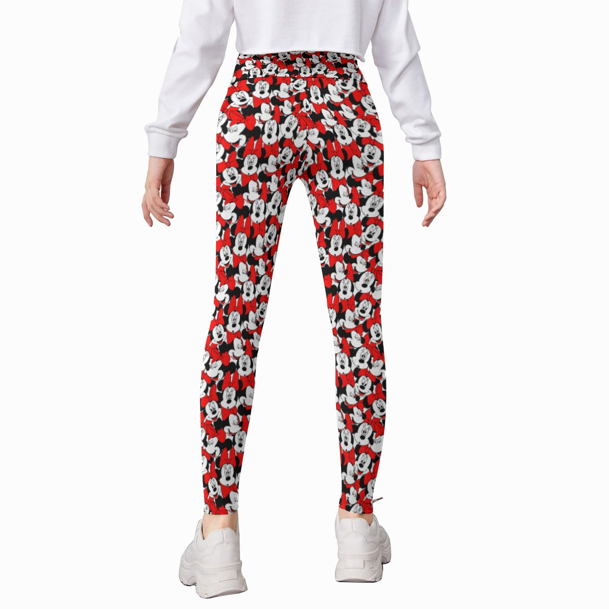 Many Faces of Polka Dot Mouse - Kid's Leggings