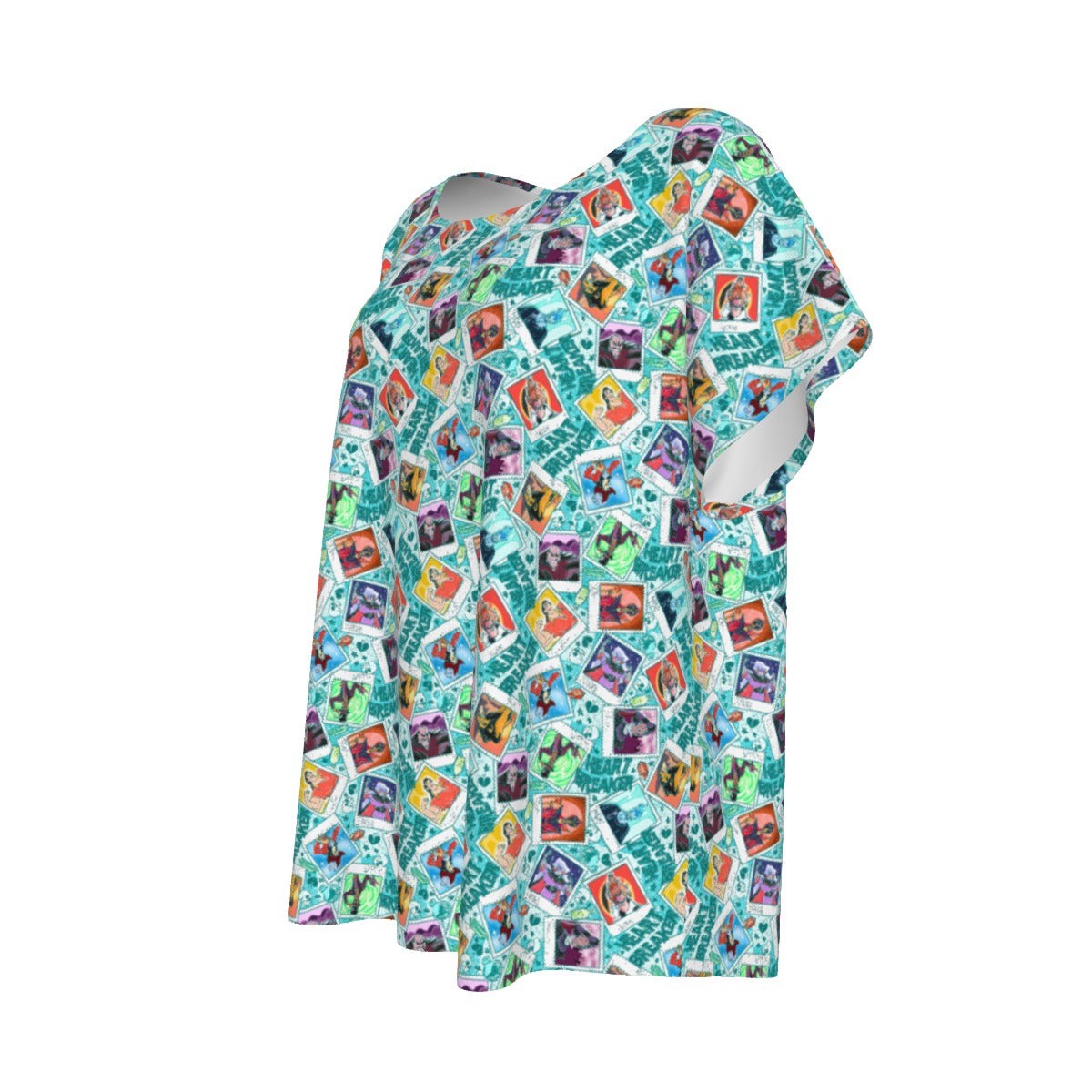 Heartbreaker Villaintine - Women’s Relaxed Fit Scoop Tee